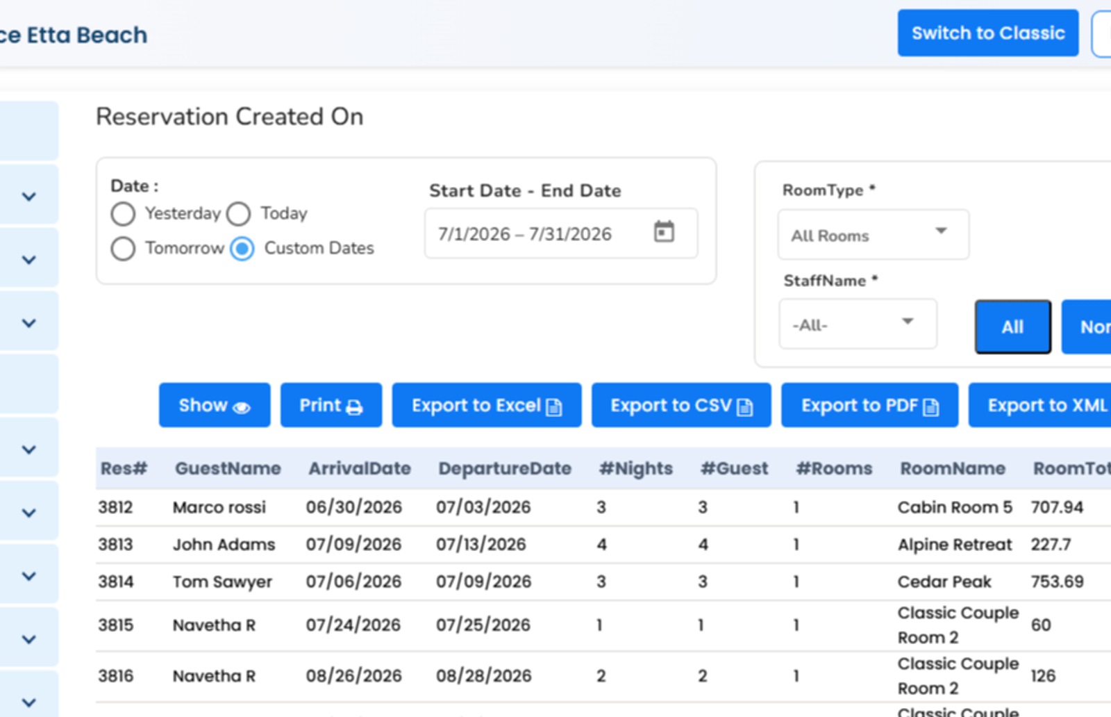 Screenshot image