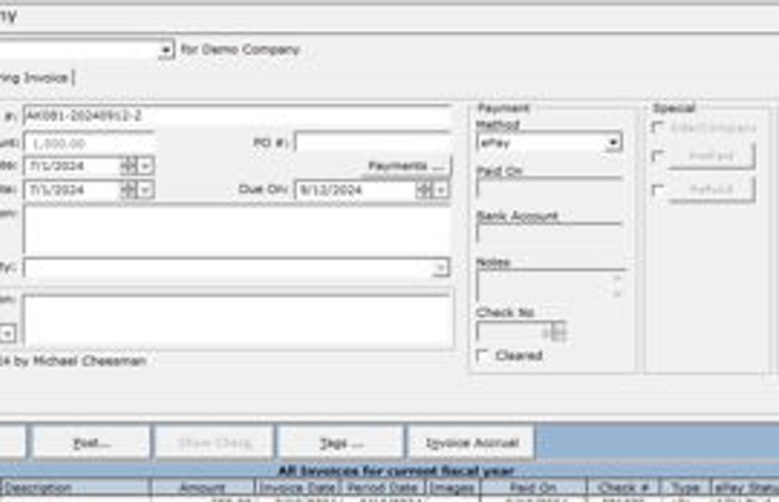 Screenshot image