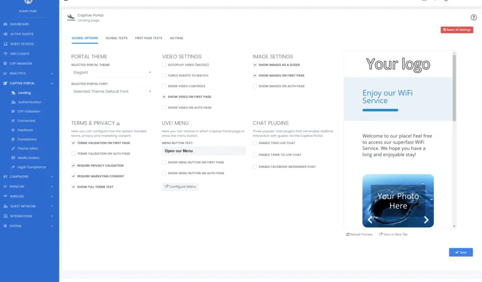 Screenshot image