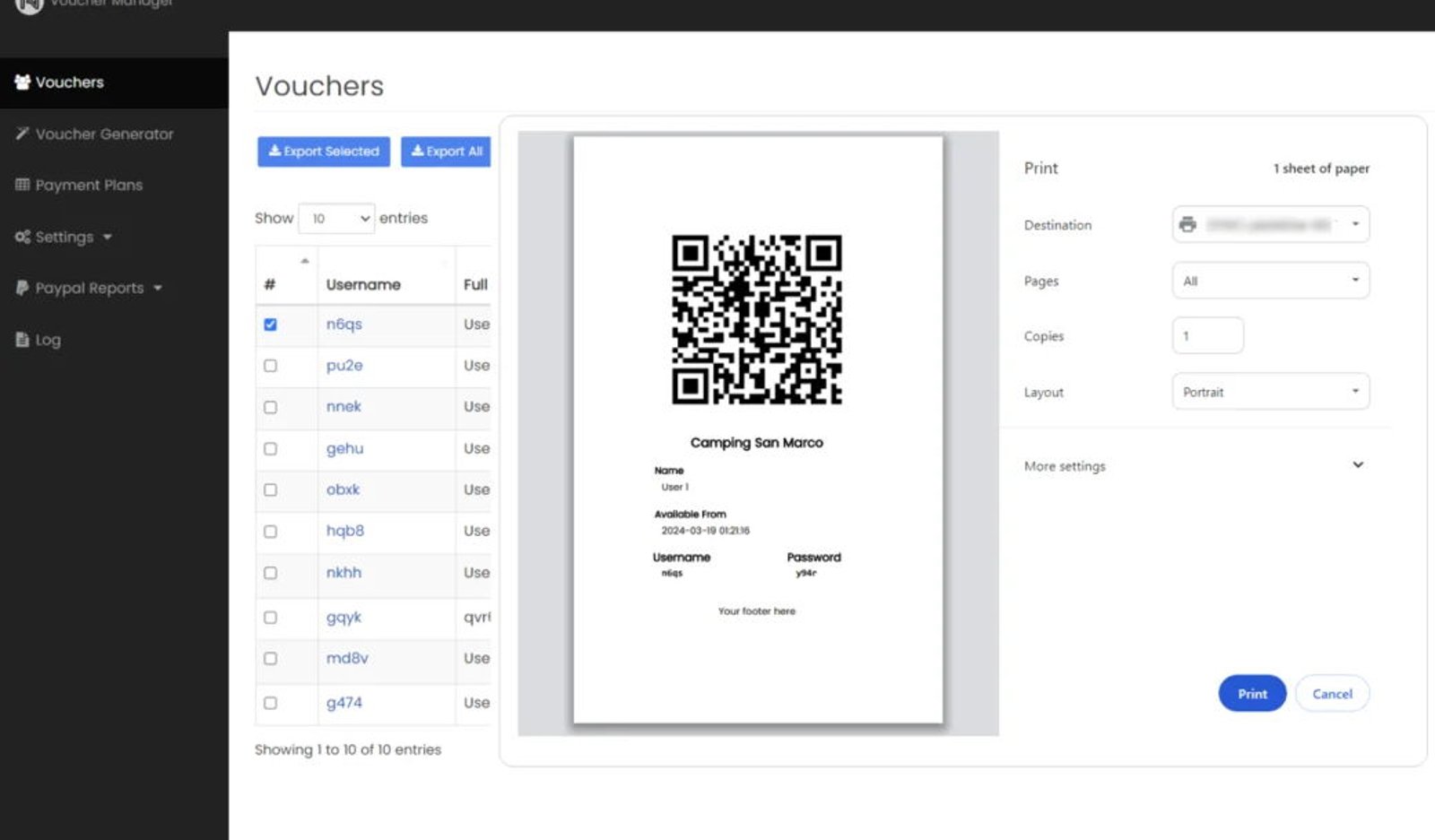 Screenshot image