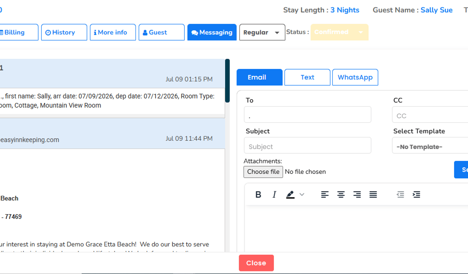 Screenshot image