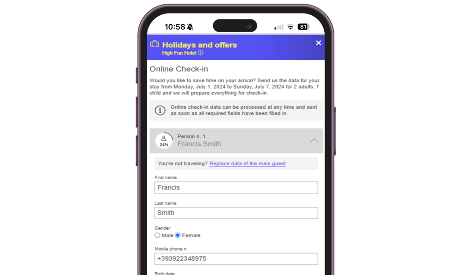 Screenshot image