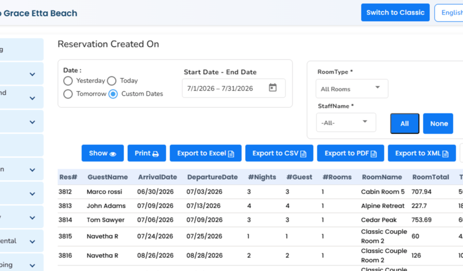 Screenshot image
