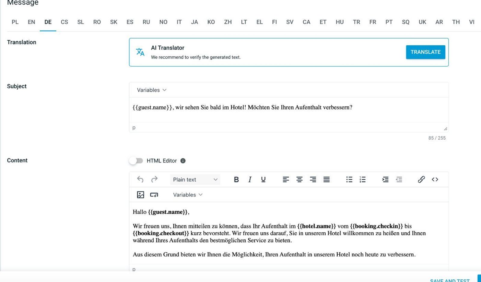 Screenshot image