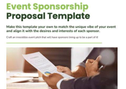 Event Sponsorship Proposal Template