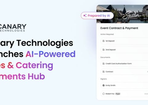 Canary Technologies lanza un centro de pagos de ventas y catering basado en IA para hoteles