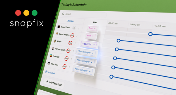 Snapfix Launches AI-Powered Housekeeping Module to Transform Hotel Room Turns in Real Time