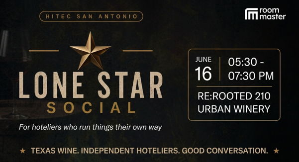 roommaster to Host Lone Star Social, a Private Evening Reception for Independent Hoteliers During HITEC San Antonio 2026