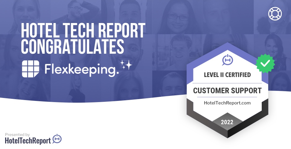 Flexkeeping Achieves Level II Global Support Certification