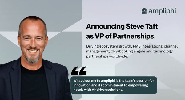 ampliphi ernennt Steve Taft zum Vizepräsidenten für Partnerschaften, um das Wachstum des Ökosystems und die Integrationsstrategie voranzutreiben.